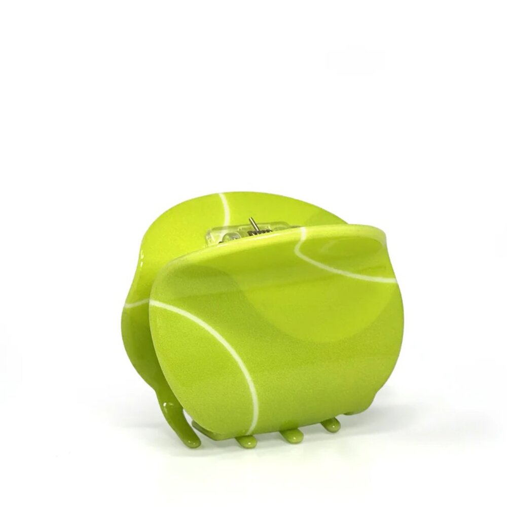 Tennis Ball Hair Claw – Fun Sports Hair Clip | Perfect Accessory for Tennis Fans